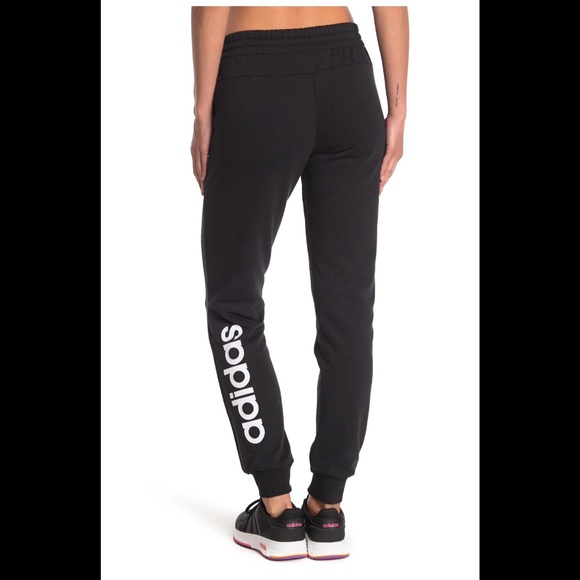 Adidas Essentials Joggers Slim Tapered Cuff Pants L - Picture 1 of 9